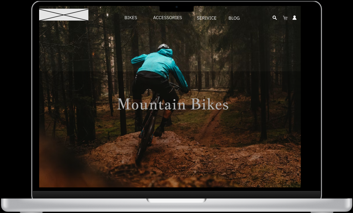 Bike Store Wireframe